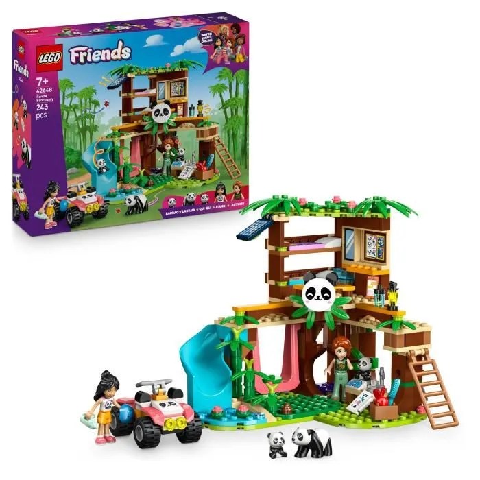 LEGO Friends 42648 Le Sanctuaire des Pandas