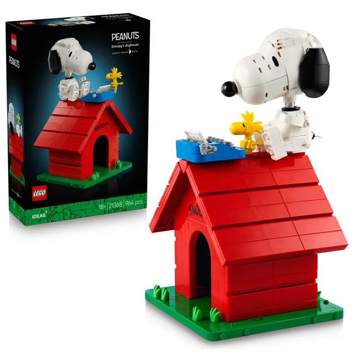 LEGO Ideas 21368 Peanuts : La Niche de Snoopy