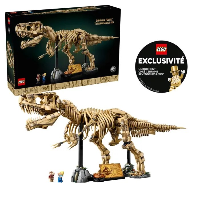 LEGO Jurassic World 76968 Les Fossiles de Dinosaures : le Tyrannosaurus Rex