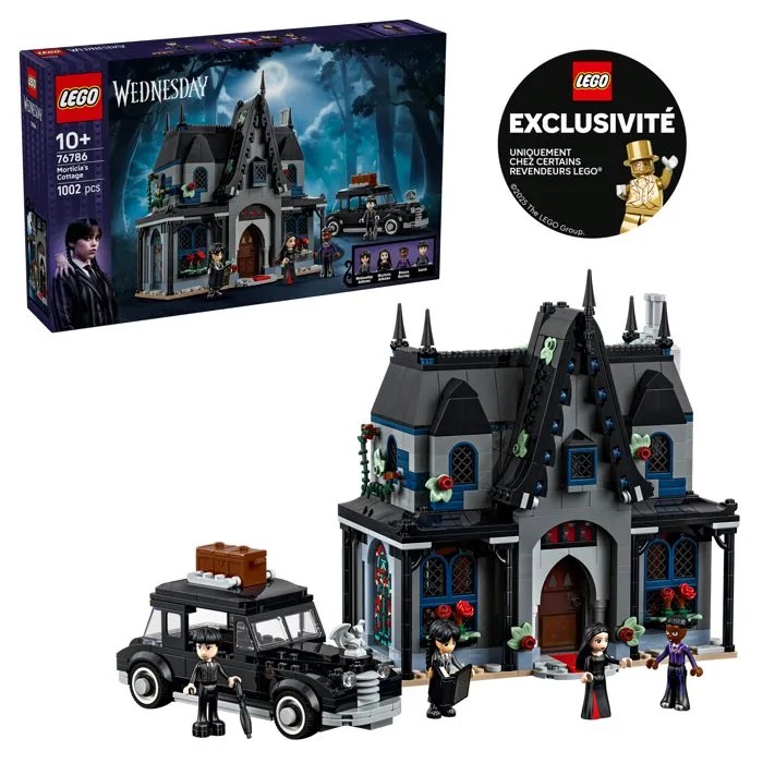 LEGO Mercredi 76786 Le Manoir de Morticia