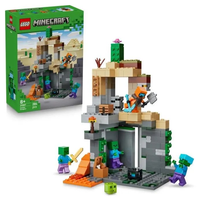 LEGO Minecraft 21587 Le Donjon de Zombies