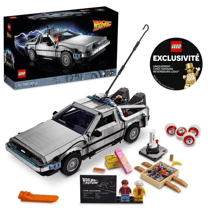 LEGO® 10300 La machine à remonter le temps de Retour vers le futur