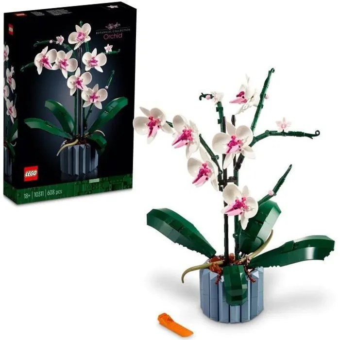 LEGO® Icons 10311 L’Orchidée Plantes de Fleurs Artificielles d'Intérieur