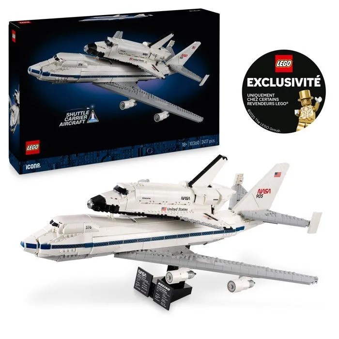 LEGO® Icons 10360 L’aéronef de transport de navette
