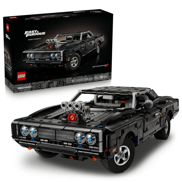 LEGO Technic 42231 Voiture Dodge Charger R/T de Fast and Furious