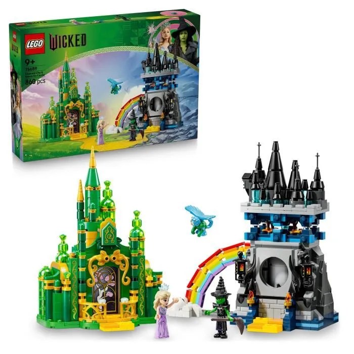 LEGO Wicked 75689 Emerald City et le Château de Kiamo Ko