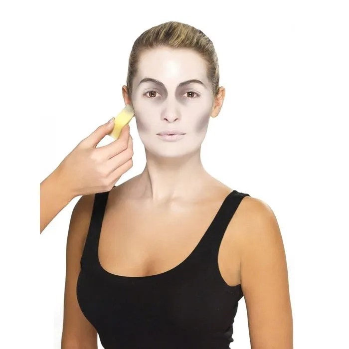 maquillage blanc vampire