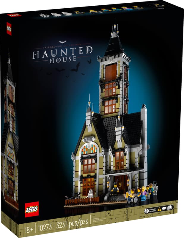 boîte LEGO Icons 10273 La maison hantée de la fête foraine