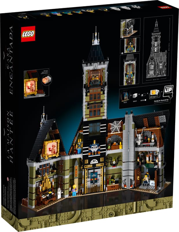 boîte LEGO Icons 10273 La maison hantée de la fête foraine