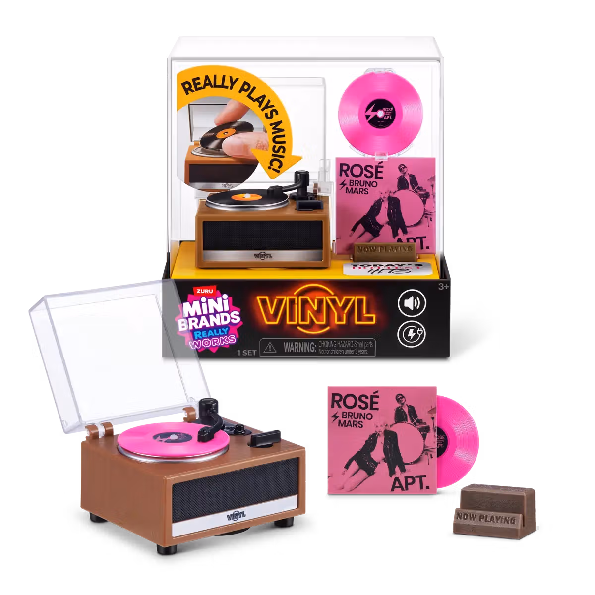 Mini Brands Really Works Vinyls Playset