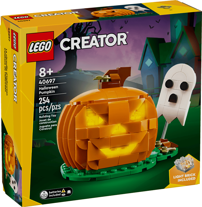 boîte LEGO 40697 La citrouille d'Halloween