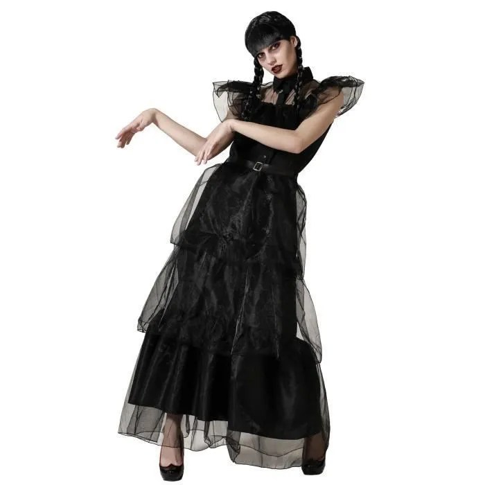 déguisement femme mercredi addams halloween