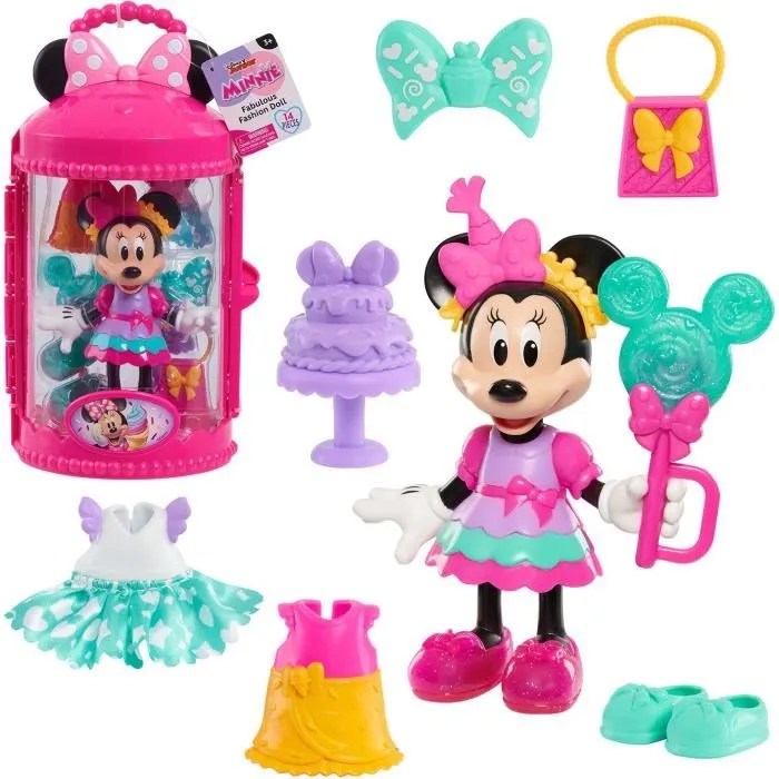 coffret poupée disney minnie
