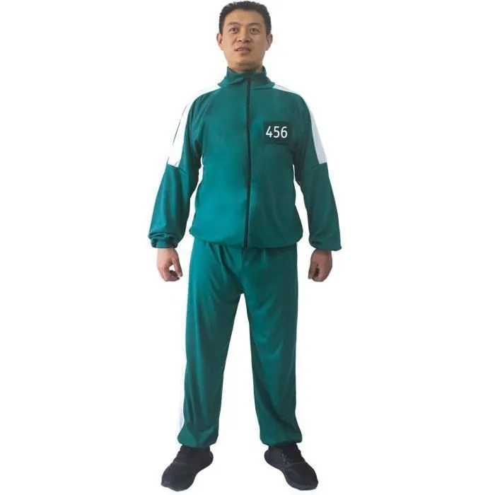 Costume homme Survêtement bleu Squid Game halloween