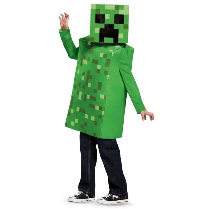 Déguisement Creeper Minecraft enfant halloween
