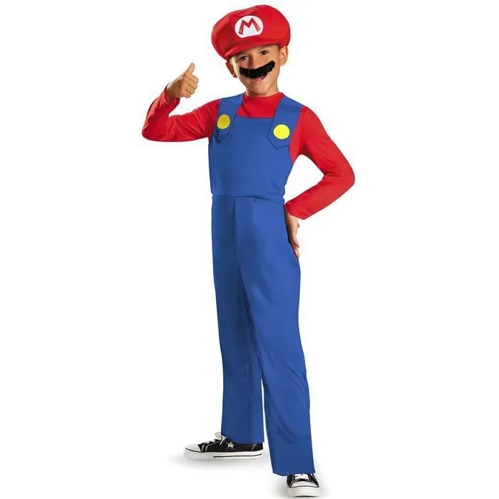déguisement mario halloween garçon