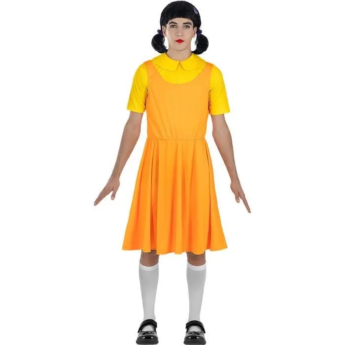 Déguisement Poupée de Squid Game adulte halloween
