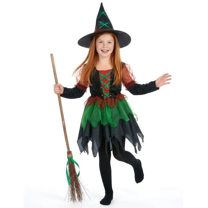 déguisement sorcière halloween enfant