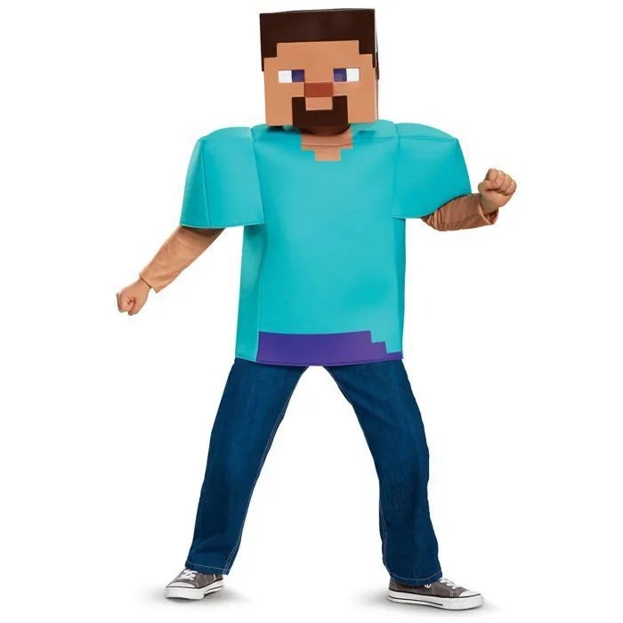 Déguisement Steve Classique Minecraft enfant halloween