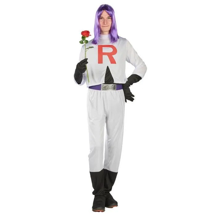 Déguisement team rocket adulte homme pokémon halloween