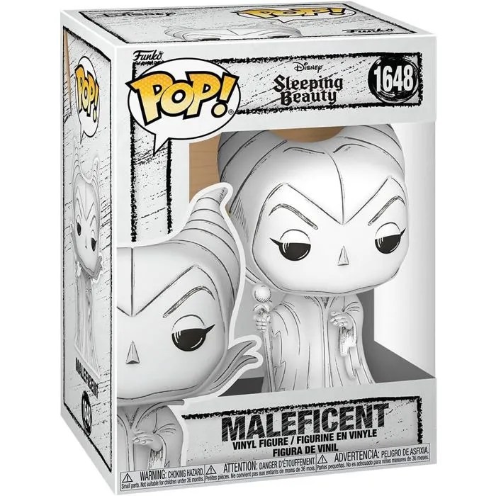 Figurine Funko Pop! Sketched La Belle Au Bois Dormant Maléfique En Croquis