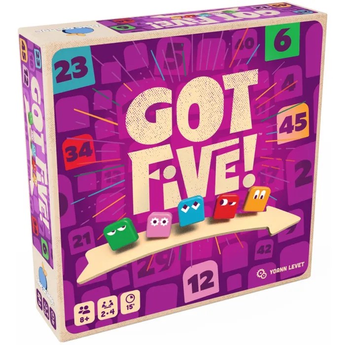 jeu de société got five