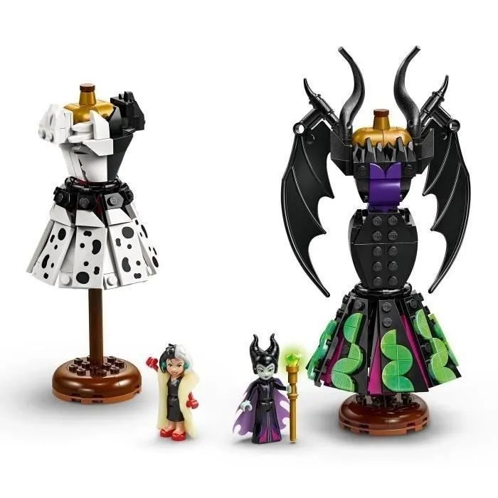 LEGO Disney Villains 43262 Les Robes de Maléfique et Cruella D’Enfer