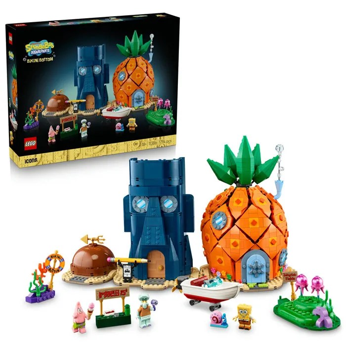 LEGO Icons 11386 Bob l'Éponge : Bikini Bottom