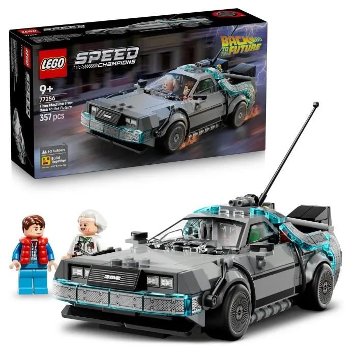 LEGO Speed Champions 77256 La Machine à Remonter le Temps de Retour vers le Futur