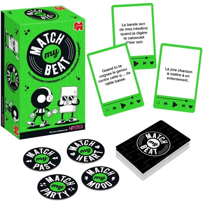 jeu de société Match My Beat