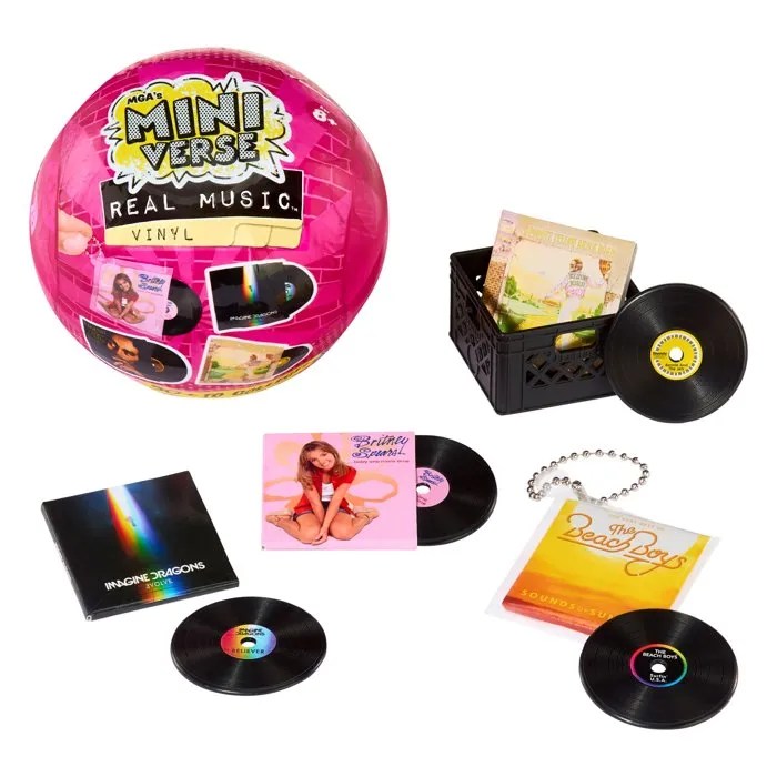MGA's Miniverse Real Music Vinyles