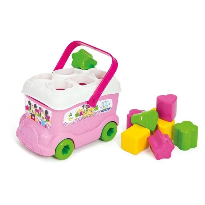 CLEMENTONI Disney Baby Le bus des formes de Minnie