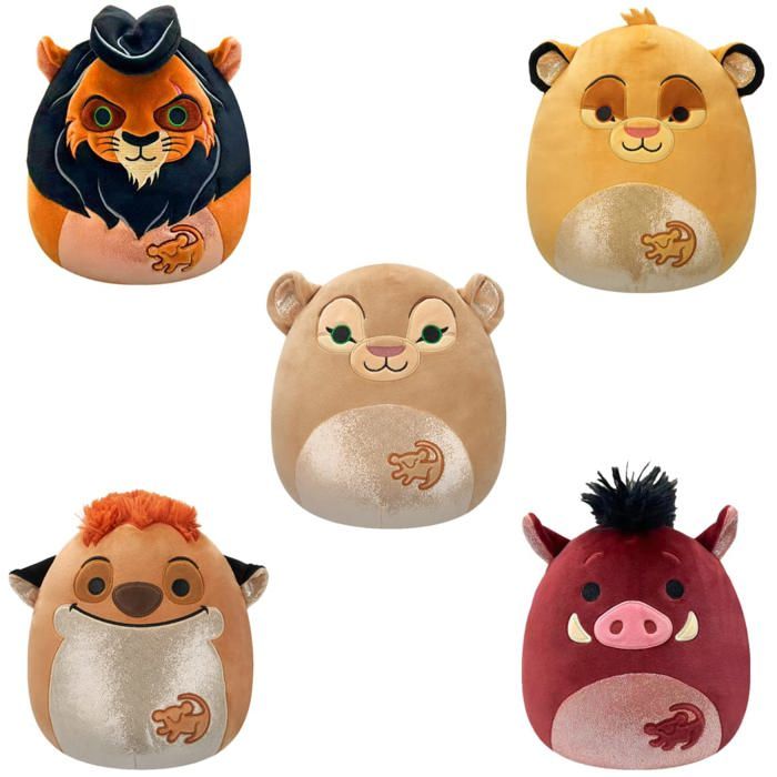 Squishmallow Le Roi Lion, modèle aléatoire 20 cm