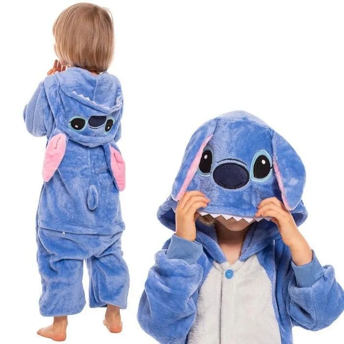 déguisement Kigurumi enfant stitch halloween
