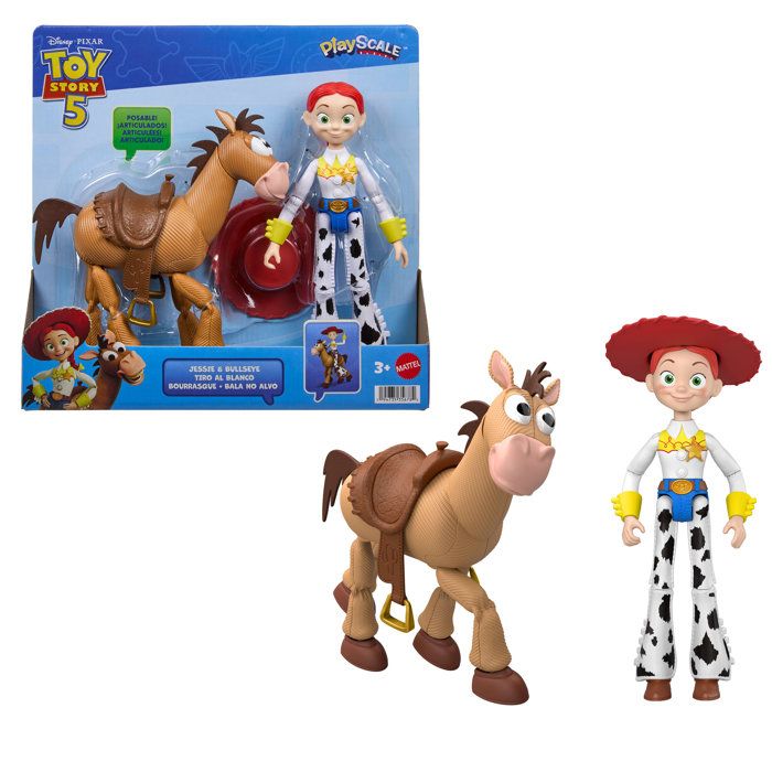 Coffret de figurines Jessie et Pile-Poil 17 cm Mattel