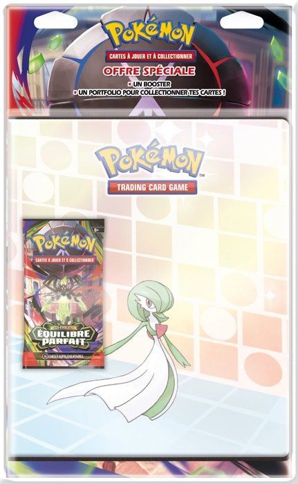Cahier de rangement Pokémon et booster Équilibre Parfait