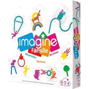 Cocktail Games - Imagine : Famille - Jeu de société - À partir de 8 ans - 3 à 8 joueurs - 30 minutes