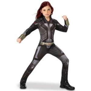 DÉGUISEMENT CLASSIQUE BLACK WIDOW FILLE 7/8 ANS Noir