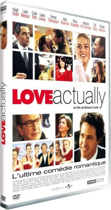 DVD du film Love Actually