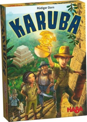 Jeu de stratégie HABA - Karuba - Pour enfants et adultes - Trouvez les trésors cachés dans la jungle