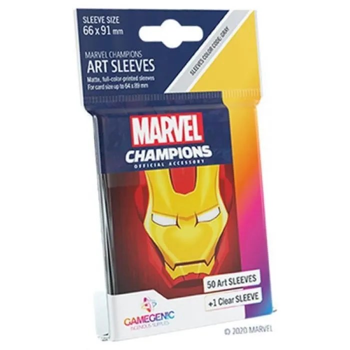 protège cartes marvel champions iron man