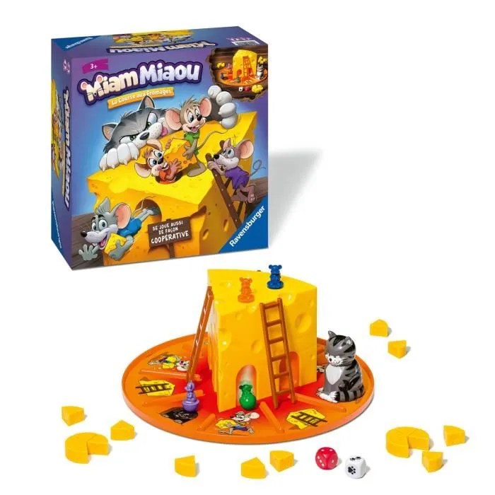 jeu de société la course au fromage