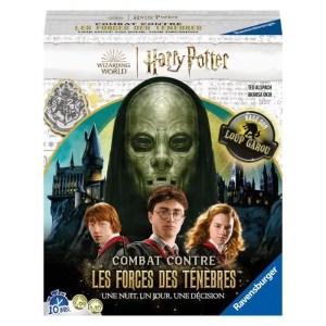 Jeux de société Harry Potter Combat contre les forces de ténèbres, basé sur le jeu Loup-Garou, Dès 9 Ans