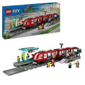 LEGO® City 60423 Le tramway et la station du centre-ville