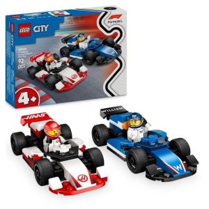 LEGO® City 60464 Les voitures de F1 Williams Racing et Haas F1