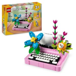 LEGO® Creator 3-en-1 31169 La machine à écrire avec des fleurs