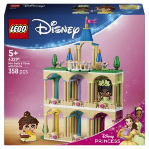 LEGO® ǀ Disney 43291 Belle et Tiana miniatures avec un château