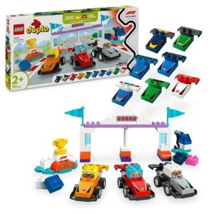 LEGO® DUPLO® 10445 Voitures de course et pilotes d'une écurie de F1