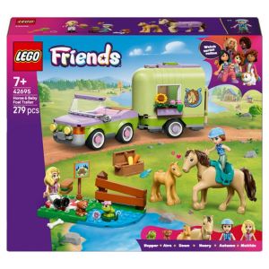 LEGO® Friends 42695 La remorque du cheval et du poulain