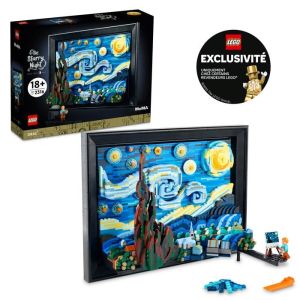 LEGO® Ideas 21333 Vincent van Gogh, La Nuit étoilée